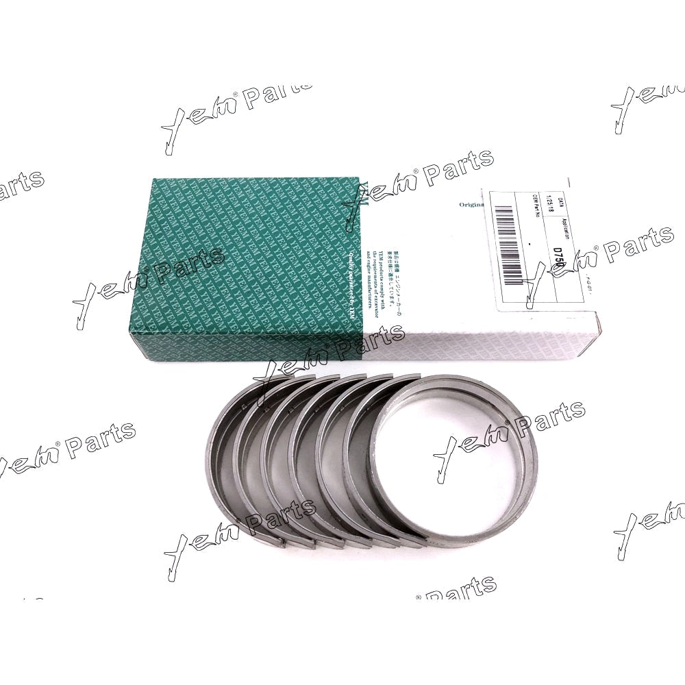 YEM Engine Parts Main Bearing Oversize +0.50mm For Kubota D750 / D850 / D950 Engine Parts For Kubota