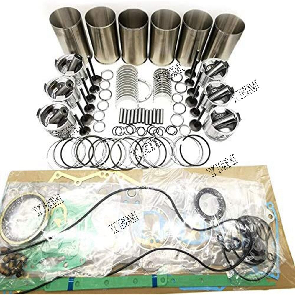 YEM Engine Parts Overhaul Rebuild Kit For Mitsubishi S6S Engine TCM For Komatsu For Caterpillar Forklift For Komatsu