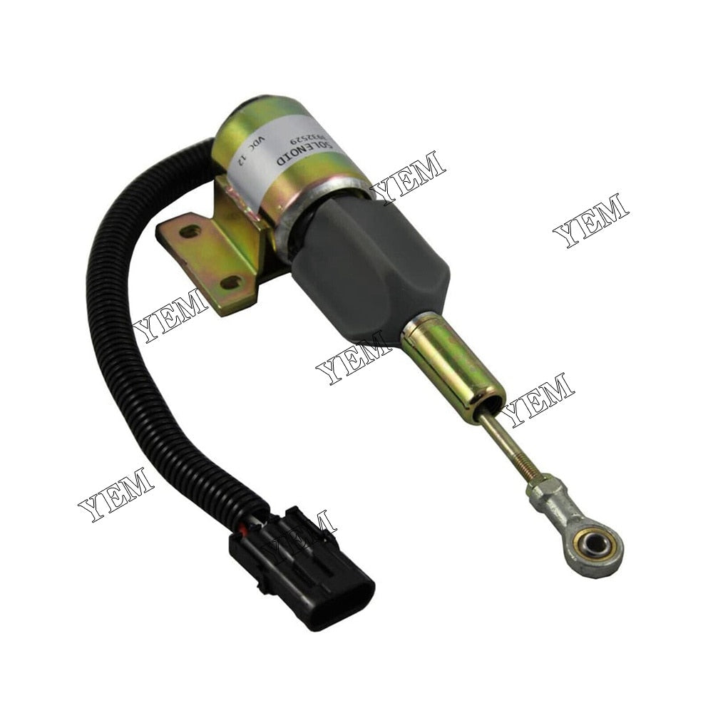 YEM Engine Parts Shut Off Solenoid 3930658 J930658 Fit For Cummins 4BT Case IH For Case