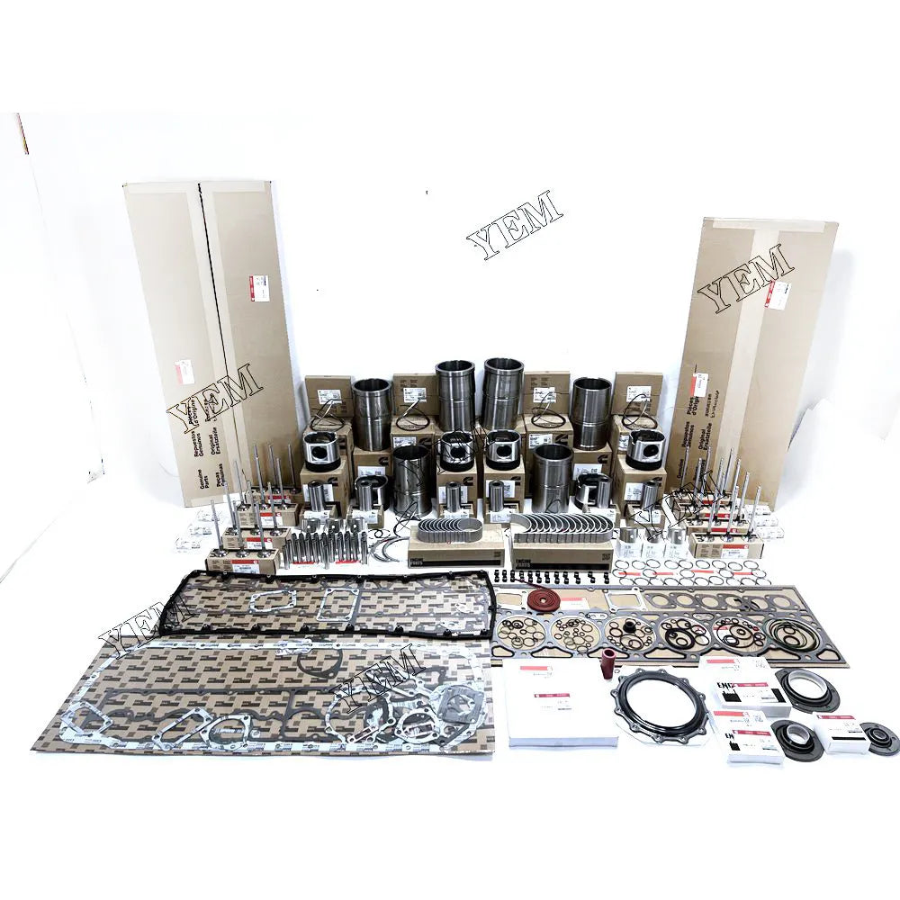 Overhaul Rebuild Kit With Gasket Set Bearing&Valve Train For Cummins M11 Engine YEMPARTS