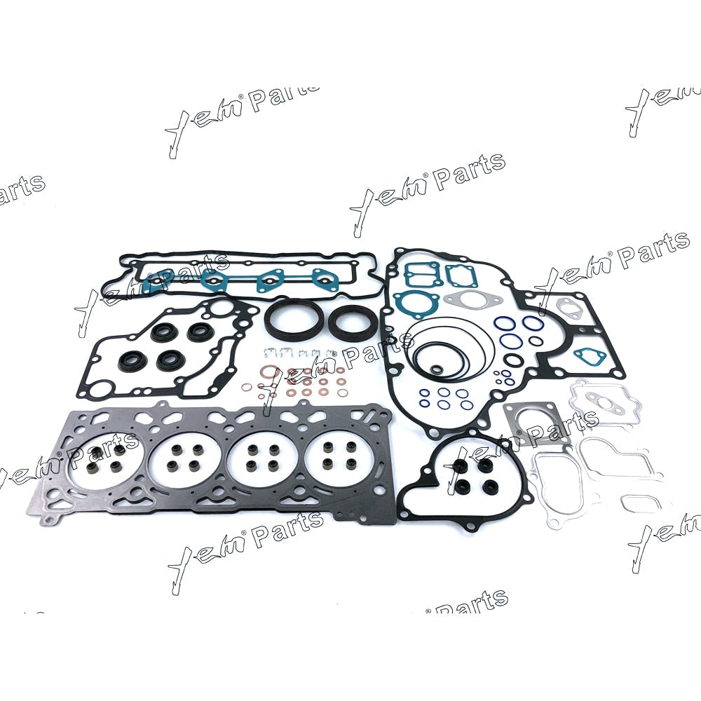 YEM Engine Parts For Kubota V2607-DIT Engine Gasket Kit For Bobcat T190 S185 T550 S590 S160 S570 For Kubota