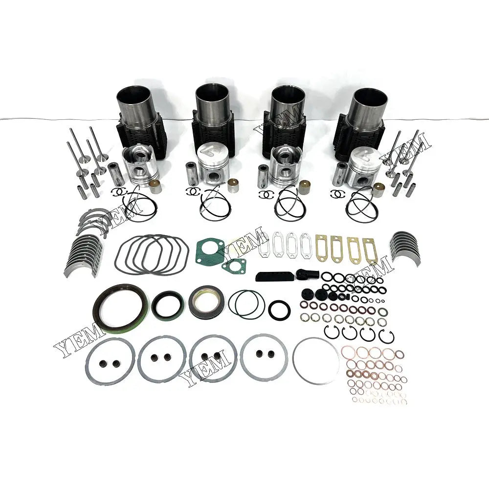 competitive price Engine Rebuild Kit With Engine Gasket Set Bearings Valve For Deutz F4L912W excavator engine part YEMPARTS