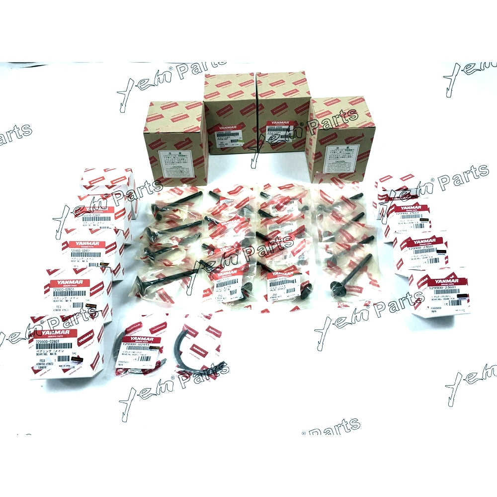 YEM Engine Parts For Yanmar 4TNV98 4TNV98T Engine Rebuild Kit For Takeuchi TL130 TB175 For Yanmar