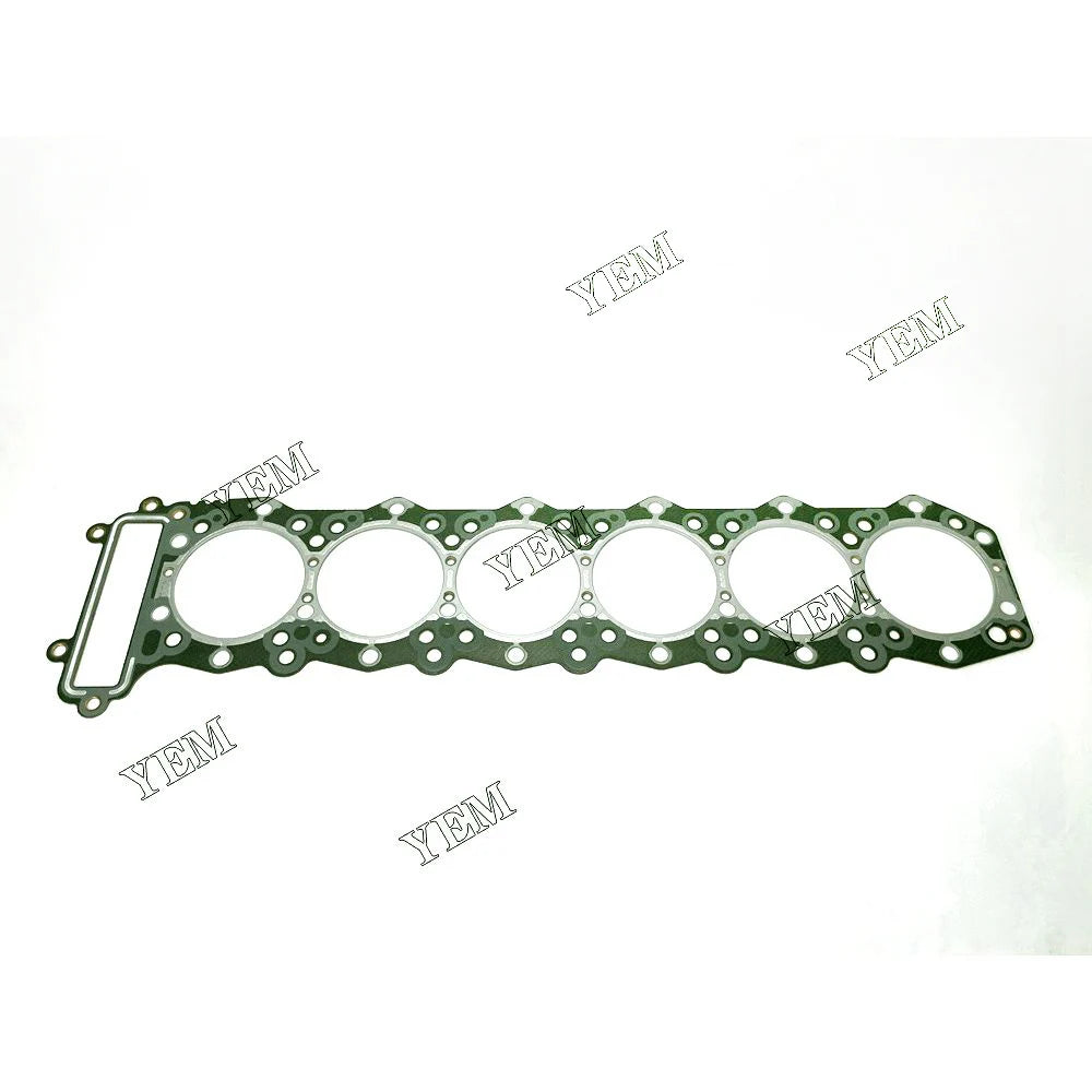 competitive price Cylinder Head For Mitsubishi 6M60 excavator engine part YEMPARTS