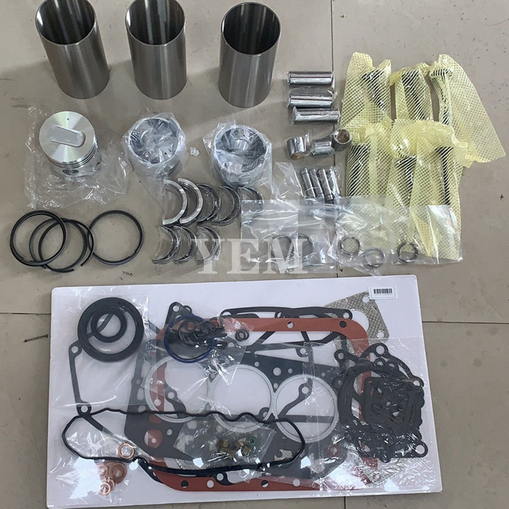 YEM Engine Parts Overhaul Rebuild Kit For Mitsubishi S3L S3L2-Y1 Engine MM25T MM30CR MM30T Loader For Mitsubishi