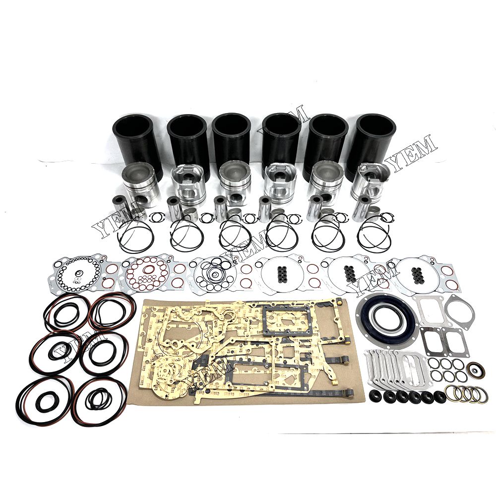 YEM 6D170 Overhaul Kit With Gasket Set Komatsu excavator diesel engine YEMPARTS