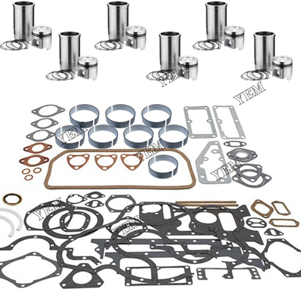 YEM Engine Parts In-Frame Overhaul Rebuild Kit For Deutz BF6L914 Engine For Deutz