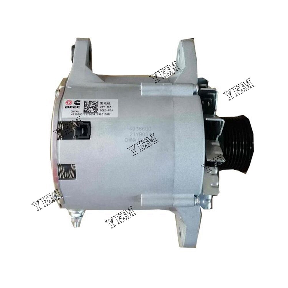 YEM Engine Parts Alternator Generator 4938600 37N-01010 For 4BT 6BT 6BTA Engine For Other