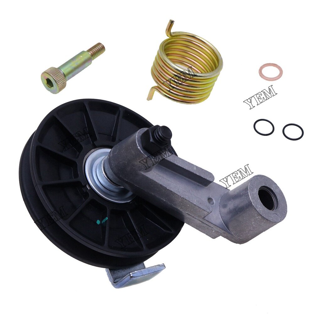 YEM Engine Parts Cooling Fan Pulley Tensioner Kit For Bobcat S220 S250 S300 S330 T250 T300 T320 For Bobcat