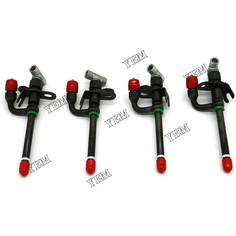 YEM Engine Parts 4 PCS Fuel Injector RE36936 For John Deere 3200 3200X 5500 6100 6200 6210 6300 6310 For John Deere