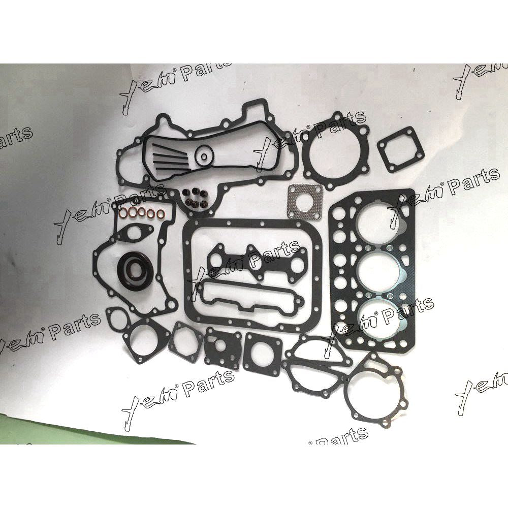 YEM Engine Parts For Mitsubishi K3C Overhaul full Gasket Kit For Iseki TU155F Tractor Engine Parts For Mitsubishi