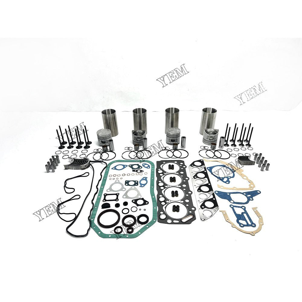 yemparts 4D56T Overhaul Rebuild Kit With Gasket Set Bearing&Valve Train For Mitsubishi Diesel Engine FOR MITSUBISHI