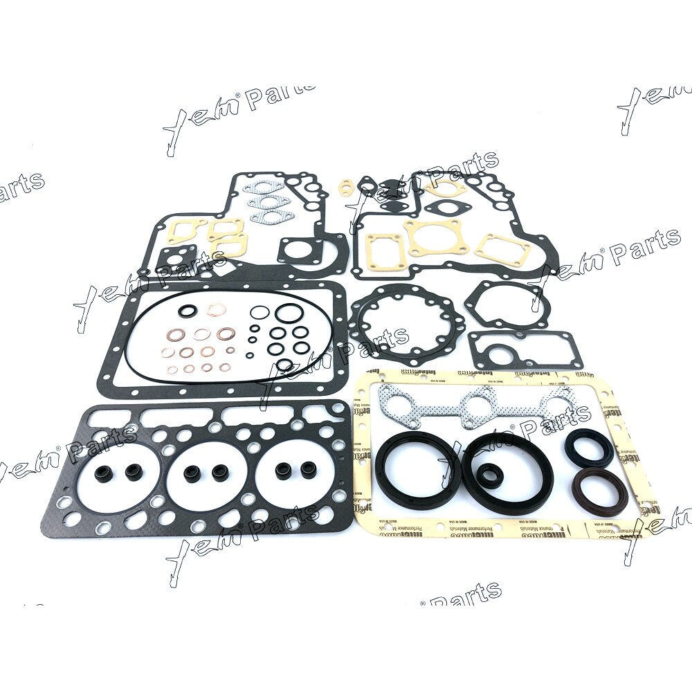 YEM Engine Parts For Kubota D750 D750-B Engine Gasket Kit For B5200D B5200E B7100 B1702DT Tractor For Kubota