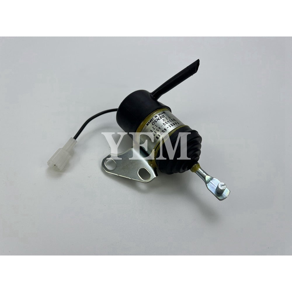 YEM Engine Parts Stop fuel shut off Solenoid For Kubota Excavator K008 K0083KTC/KCL D722 Engine For Kubota