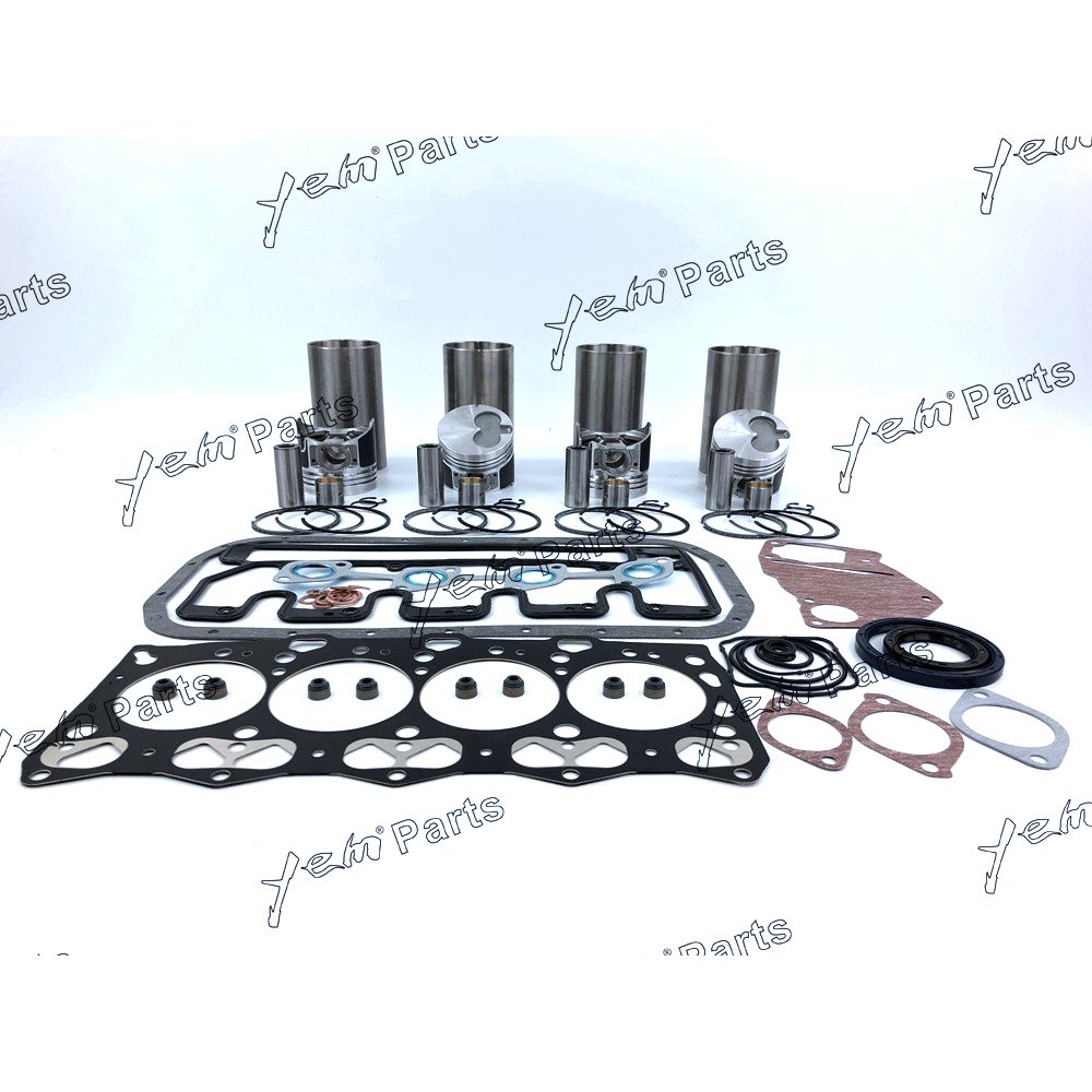 YEM Engine Parts 4LE1 Overhaul Rebuild Kit For Isuzu Engine For Hitachi EX40U EX50U EX55UR Excavator For Isuzu