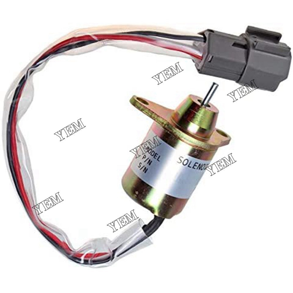 YEM Engine Parts 24V Fuel Shutoff Solenoid Valve 1503ES-24S5SUC12S For YANMAR TB235 3TNV88-BPTB2 For Yanmar