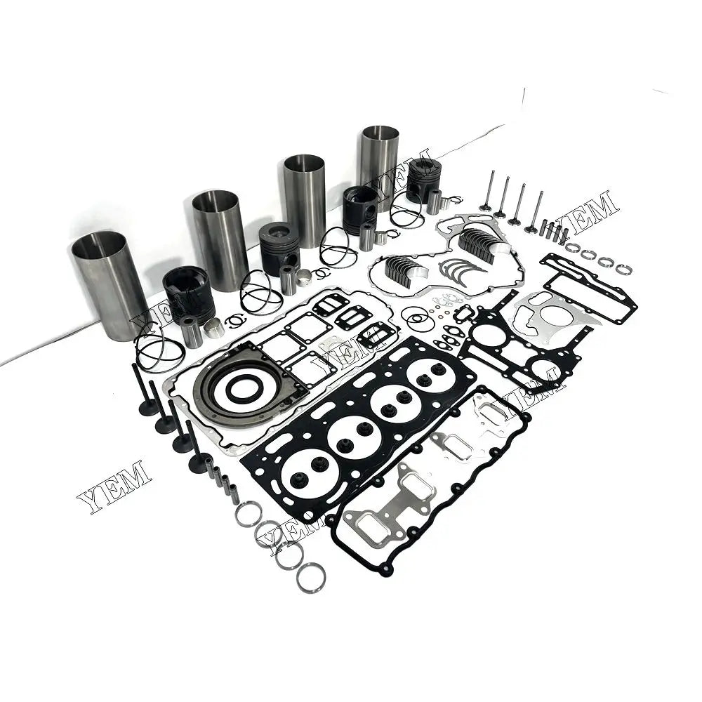 competitive price Overhaul Rebuild Kit With Gasket Set Bearing-Valve Train For Perkins 1104 excavator engine part YEMPARTS