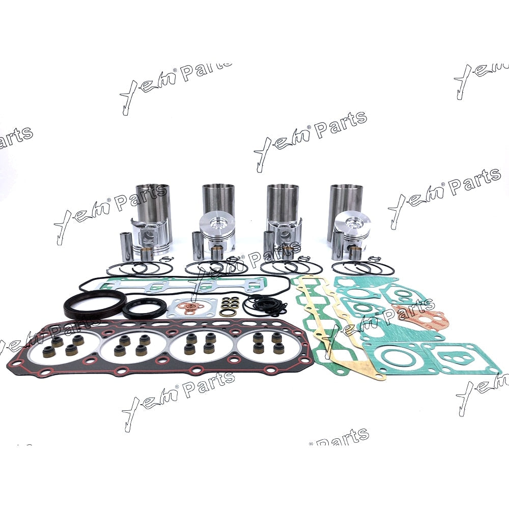 YEM Engine Parts 4TNV88 4D88-6 4D88E 4D88E-5KFD Overhaul Rebuild Kit For Yanmar Komatsu Engine For Yanmar