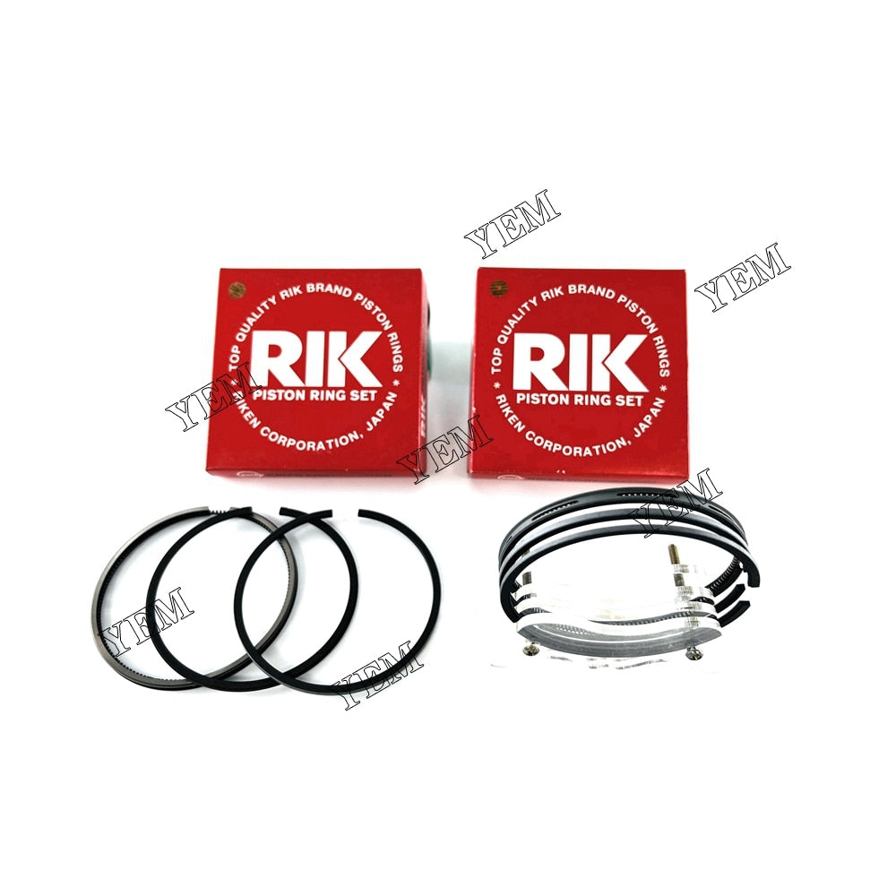 YEM Engine Parts 2 Sets Z600 ZB600 Piston Ring set For Kubota Engine B4200 Tractor 119623-22500 For Kubota