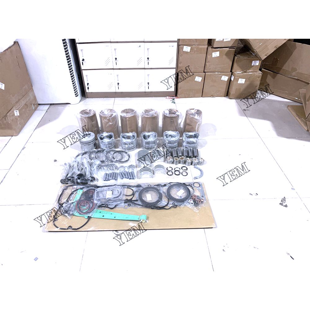 YEM 6HH1 Cylinder Liner Kit Isuzu excavator diesel engine YEMPARTS