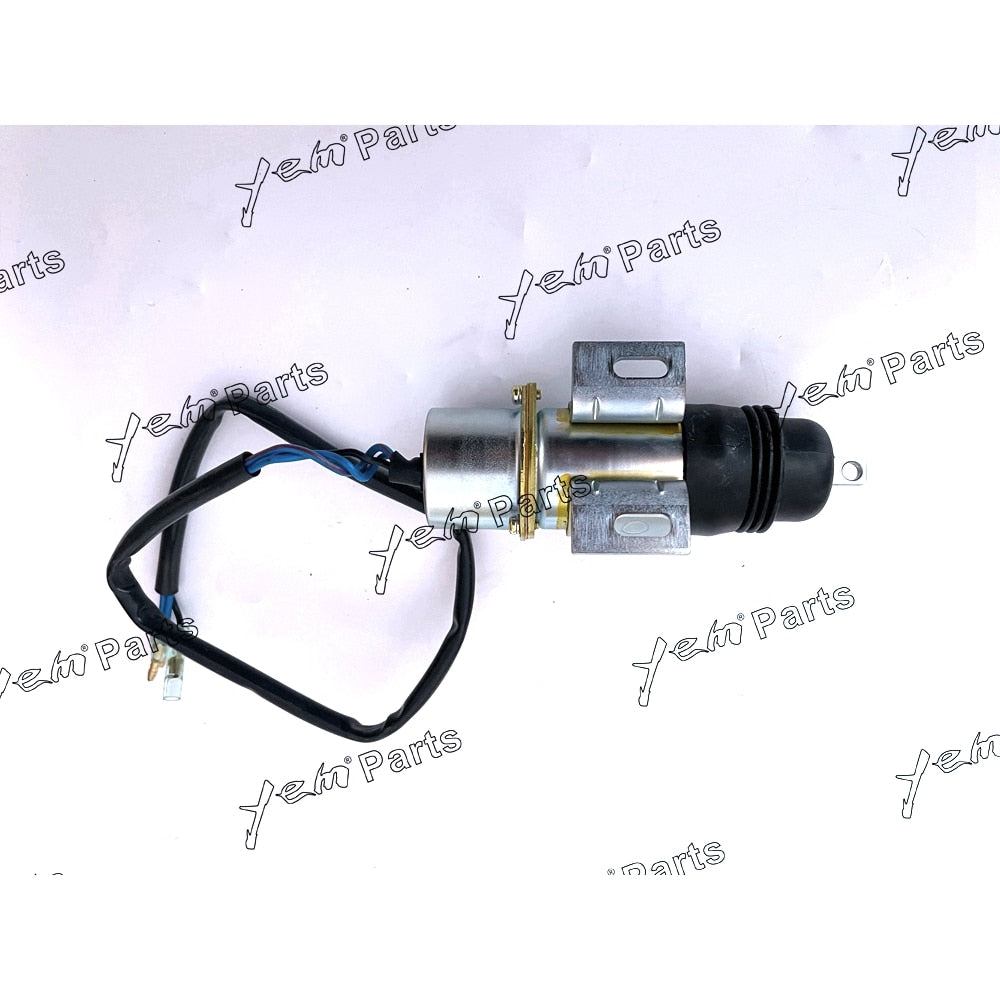 YEM Engine Parts Heavy Duty Fuel Shutoff Solenoid MV2-17A 12V For Hitachi Isuzu 4JG1 6BG1 6BB1 For Isuzu