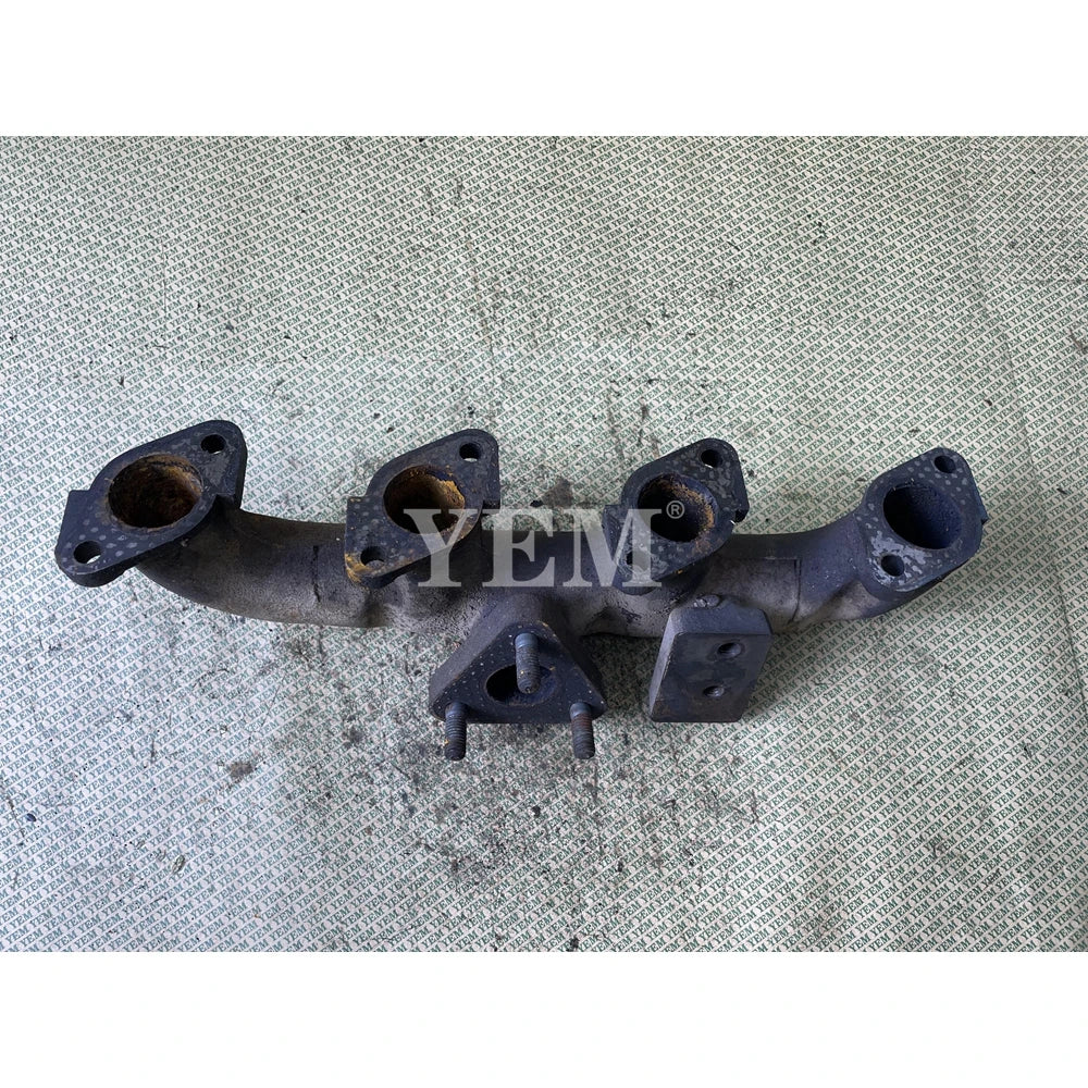 SECOND HAND EXHAUST MANIFOLD FOR KUBOTA V1505T DIESEL ENGINE PARTS For Kubota