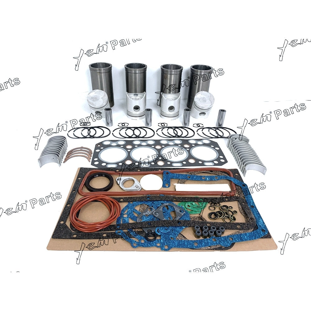 YEM Engine Parts For Isuzu DA220 Engine Rebuild Kit For TCM FD50Z4 FD60Z4 For Komatsu FD35 FD40 Forklift For Isuzu