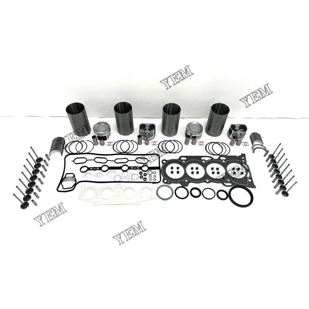 1 year warranty For Toyota Overhaul Kit With Piston Rings Liner Bearing Valves Full Gasket Kit 1AZ engine Parts YEMPARTS