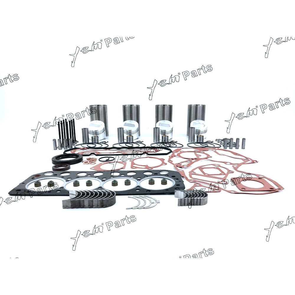 YEM Engine Parts Overhaul Rebuild Kits For Mitsubishi S4L S4L2 S4L2-SD Piston Ring Cylinder liner For Mitsubishi