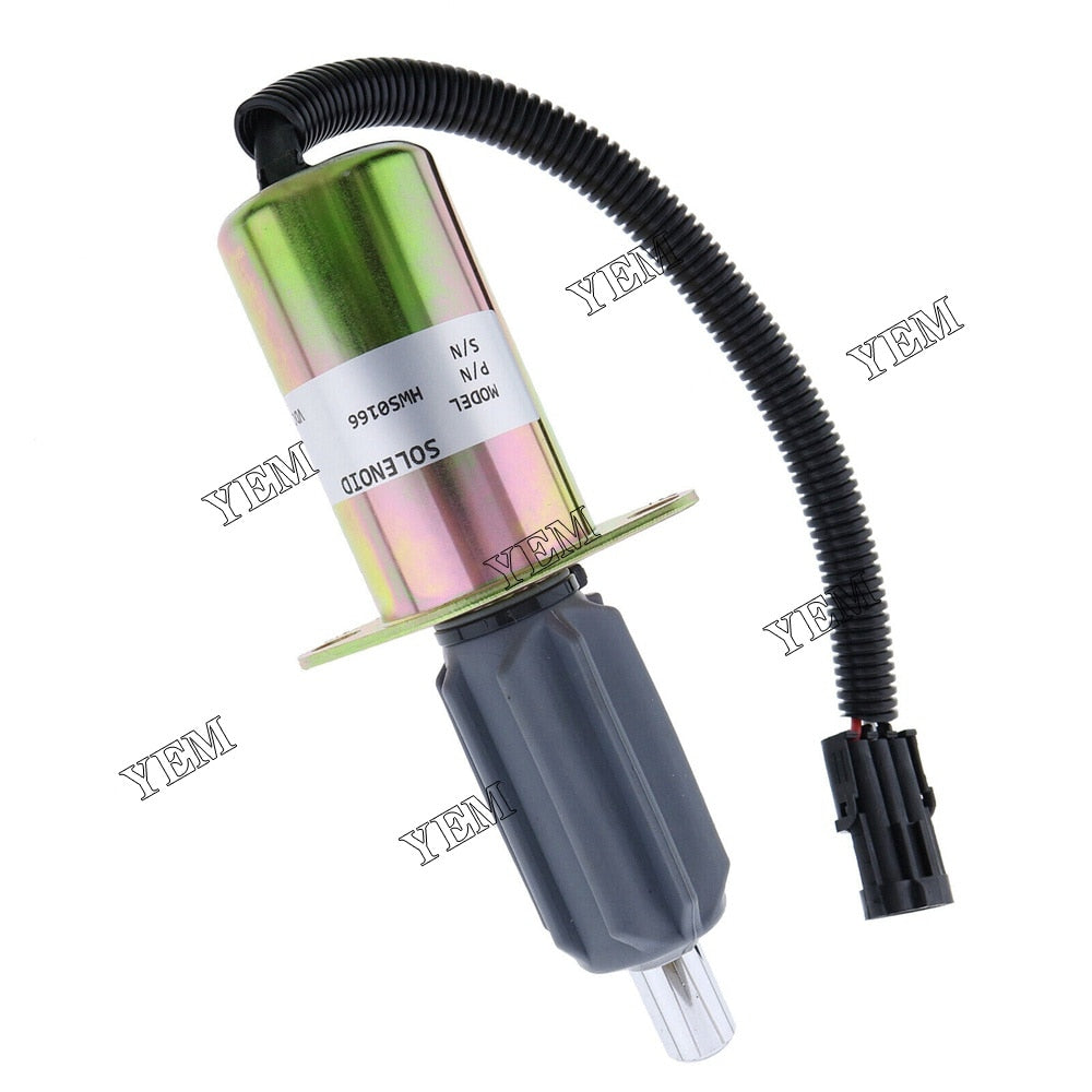 YEM Engine Parts 12V SHUT OFF SOLENOID For Cummins 6CT 6CTA 8.3L INDUSTRIAL ENGINE 3921978 CASE For Case