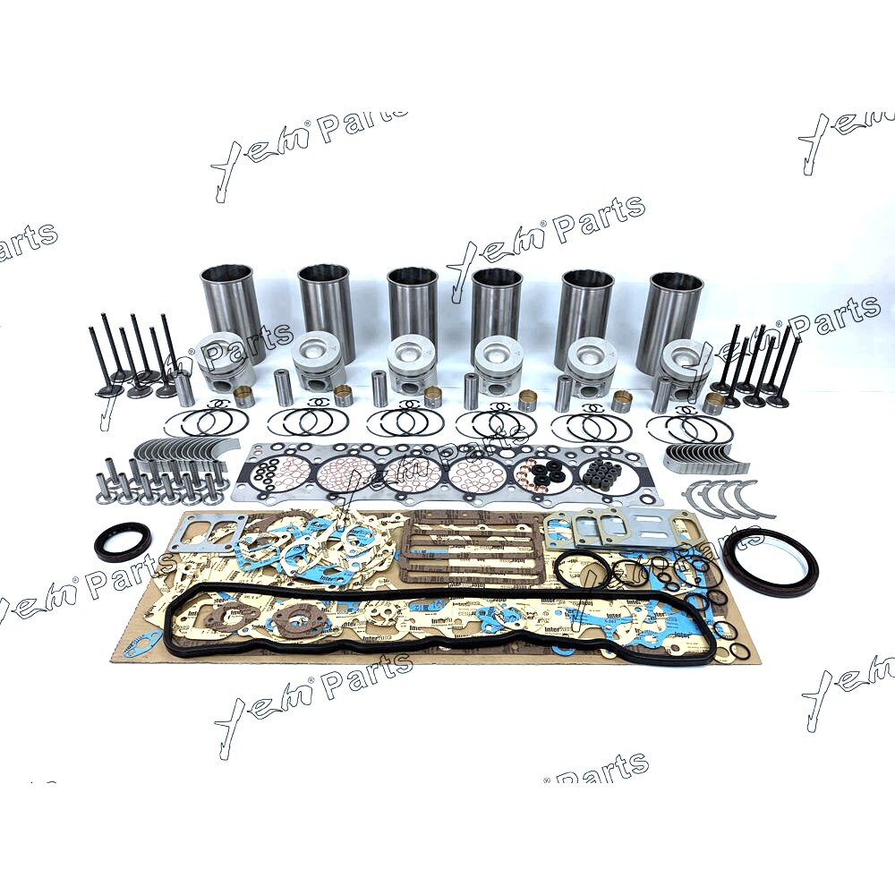 YEM Engine Parts DB58 DB58T DB58TIS Engine Rebuild Kit & Oil Pump For Doosan Daewoo S225LC S130LC For Doosan