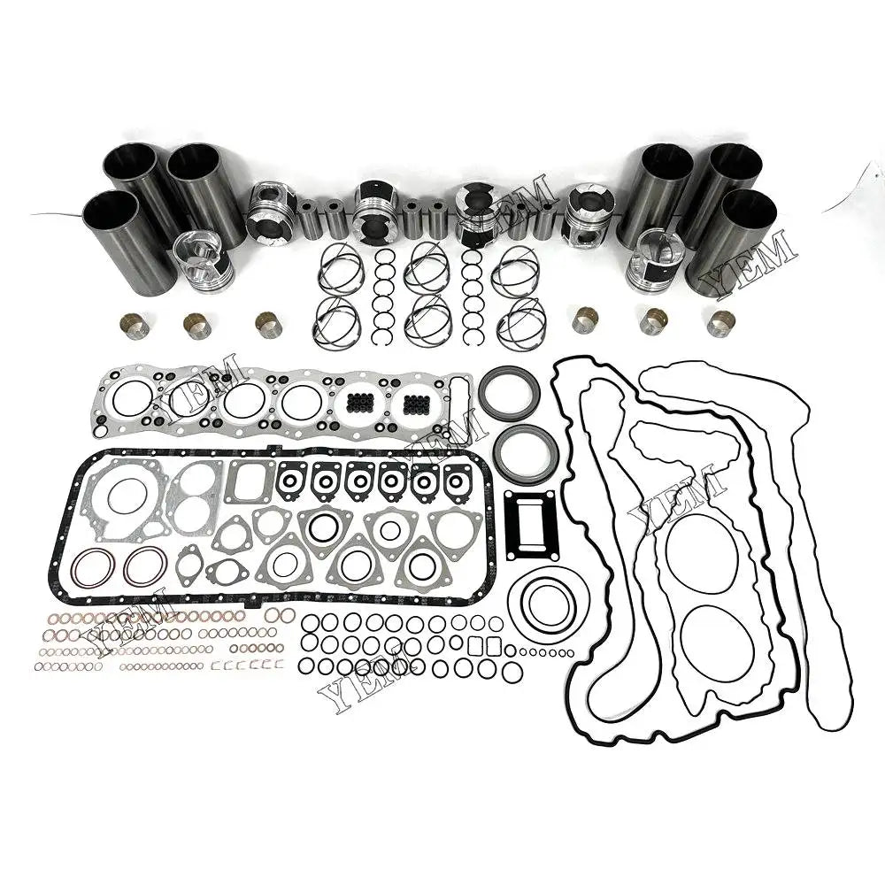 6X High performanceOverhaul Kit With Gasket Set For Isuzu 6UZ1 Engine YEMPARTS