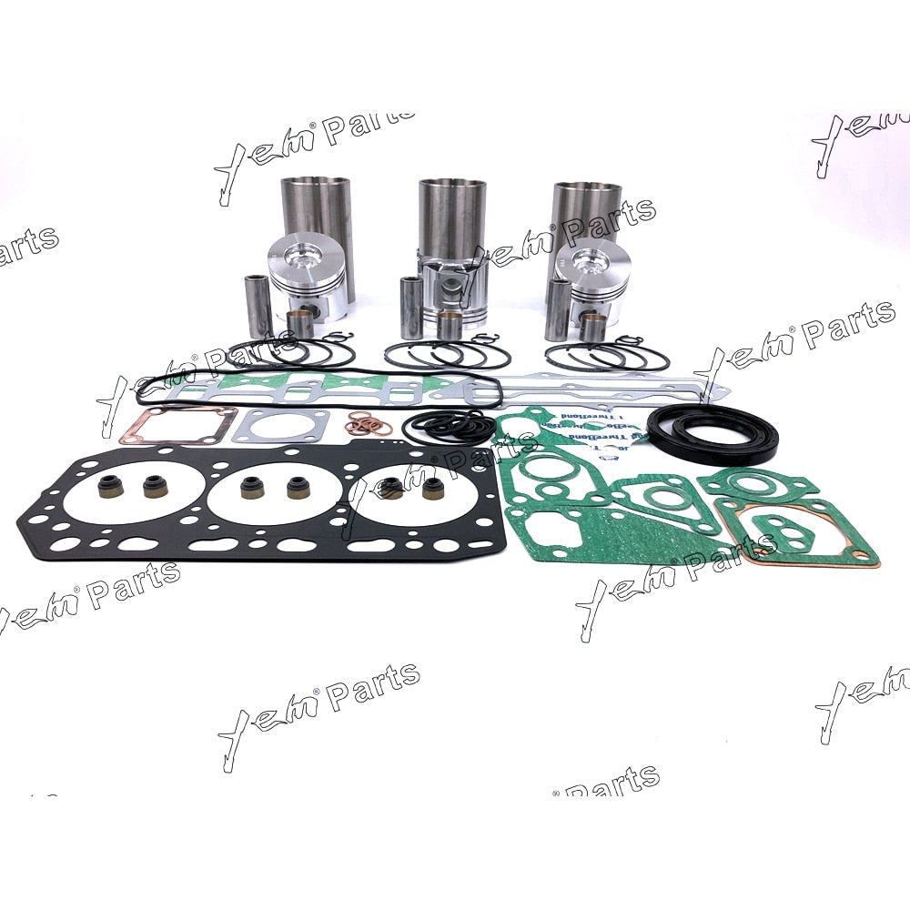 YEM Engine Parts Engine Rebuild Kit For Yanmar 3TNV88 3TNV88-MJT/DSA 3TNV88-QTB Takeuchi TB135 For Yanmar