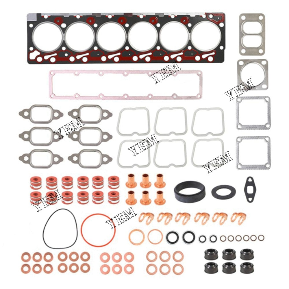 YEM Engine Parts STD Upper Engine Cylinder Head Gasket Set Kit 3802364 For Dodge Ram 2500, 3500 For Other