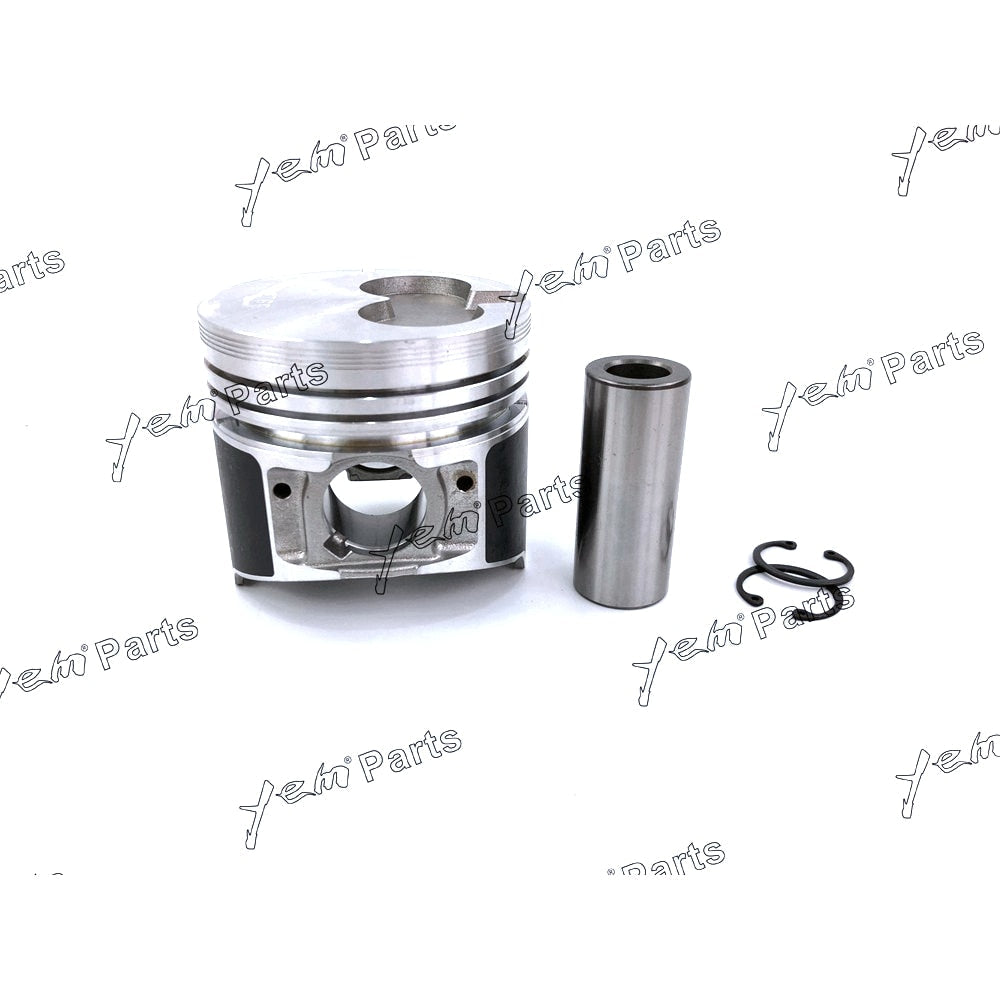 YEM Engine Parts Piston + Ring Kit Set Oversize 85mm (+0.50mm) For Isuzu 4LE1 x4 PCS (8-97187-582-0) Engine Parts For Isuzu