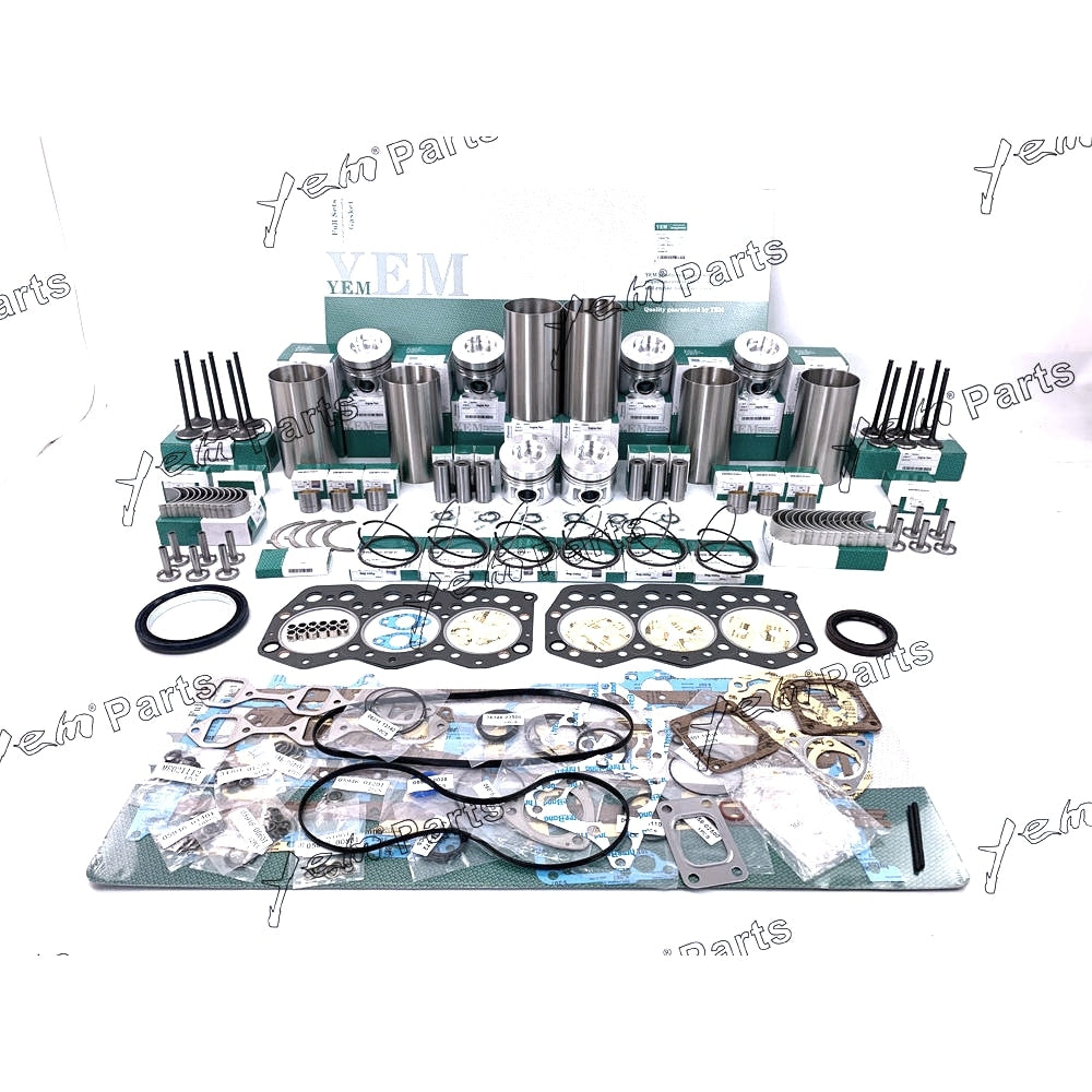 YEM Engine Parts Diesel Engine Rebuild Kit For Mitsubishi S6K-T(DT) CATERPILLAR 3066 ATAAC 3066T For Caterpillar