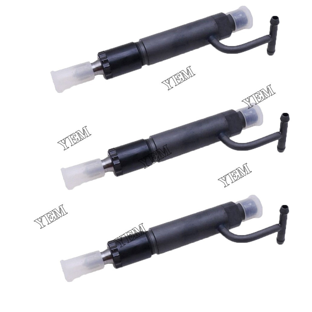 YEM Engine Parts 3X Fuel Injector 729004-53101 For Yanmar 3TNV84 3TNV88 For Komatsu 3D88E S3D84 For Yanmar