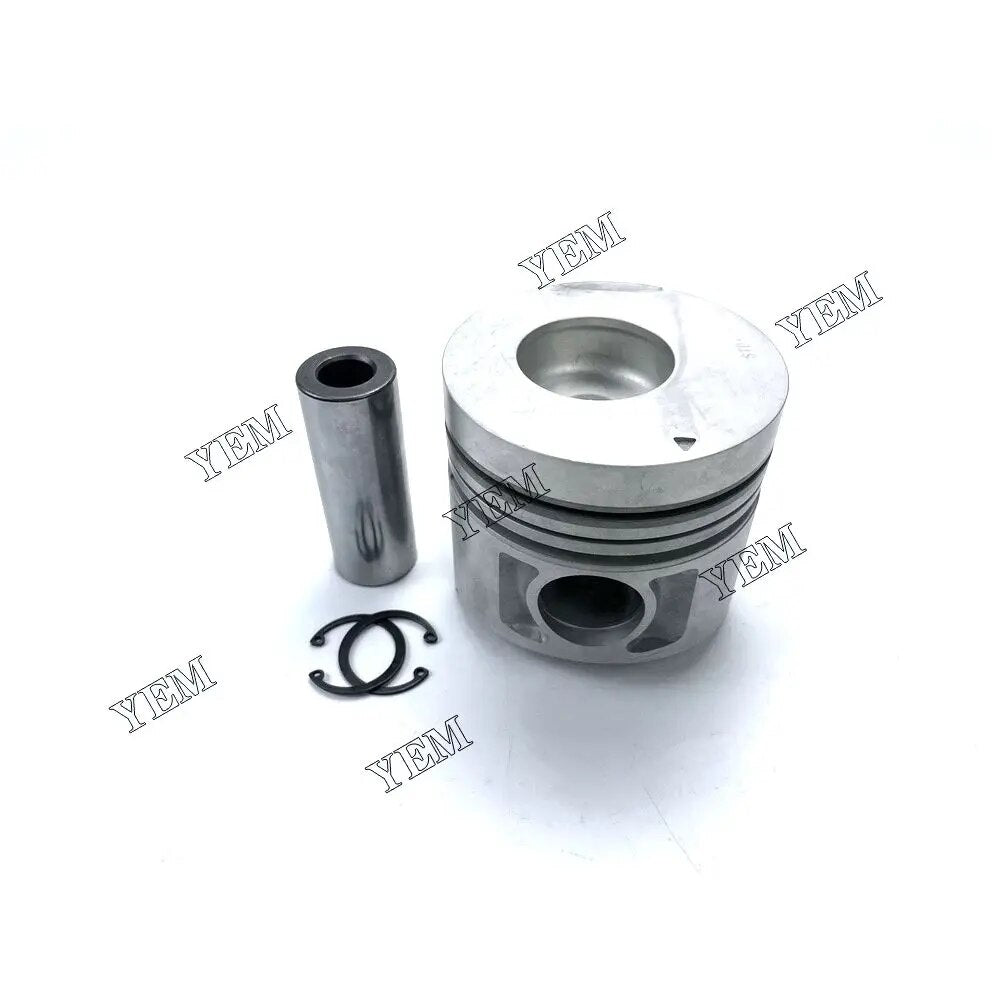 For Nissan excavator engine BD30T Piston with Pin Circlip YEMPARTS