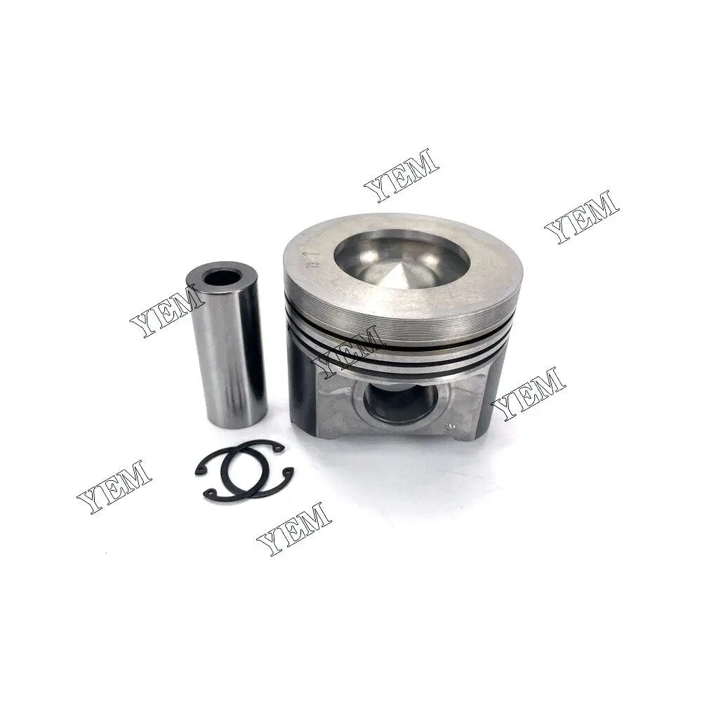 For Kubota excavator engine V3800 Piston with Pin Circlip 1J550-21112 YEMPARTS