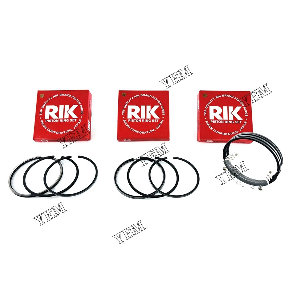 YEM Engine Parts Piston Ring Set 12033-55K00 For Nissan H15 TCM FG10 FG25 FG15 FG18 For Komatsu FG15 For Nissan