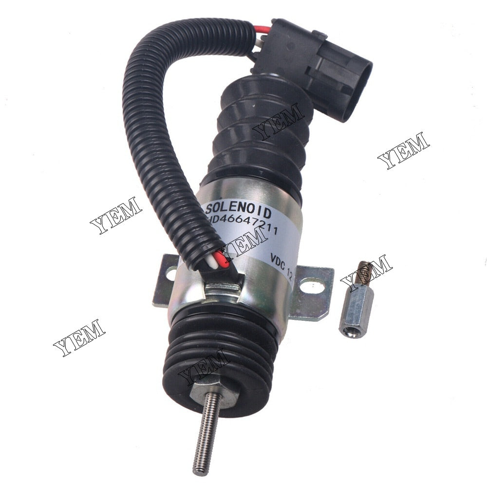 YEM Engine Parts 420-35448 Stop Solenoid For Mustang Gehl Skid Steer 930A & others For Other