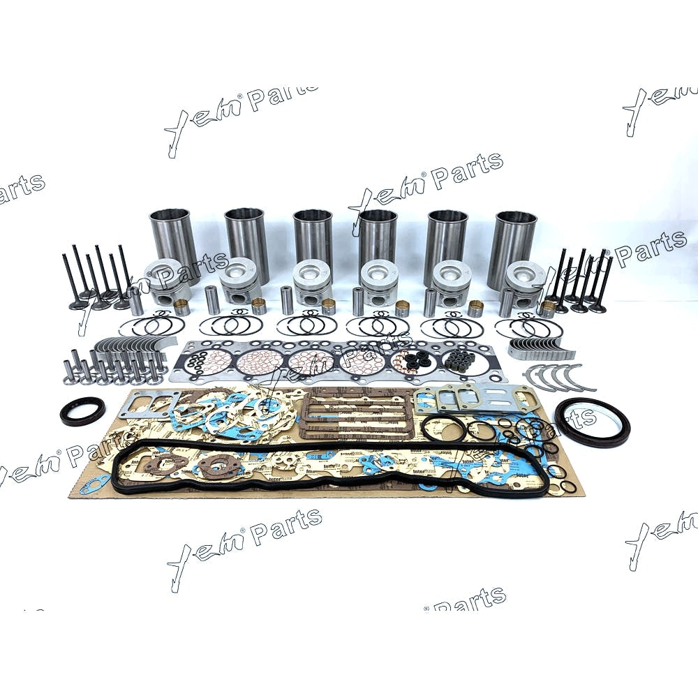 YEM Engine Parts DB58 DB58T DB58TIS Engine Rebuild Kit & Oil Pump For Doosan Daewoo S225LC S130LC For Doosan