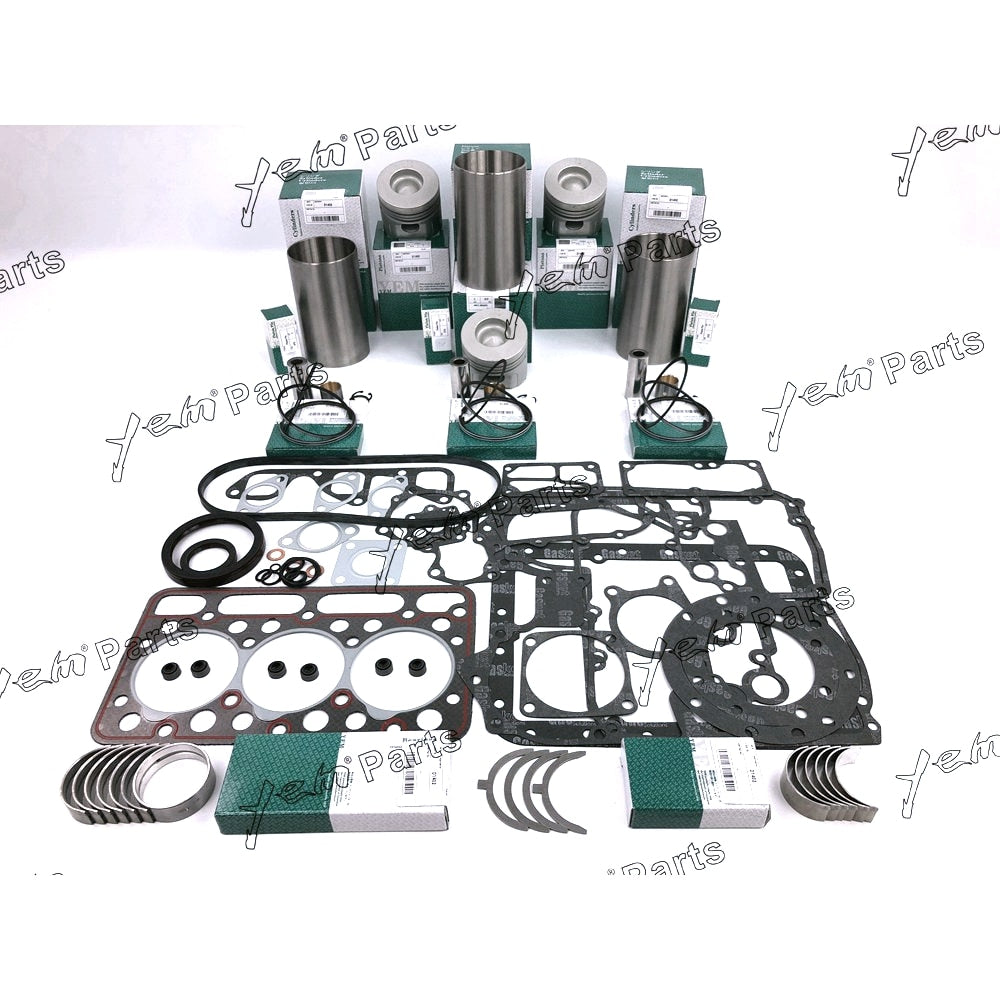 YEM Engine Parts For Kubota D1402 IDI Engine Rebuild Kit For Bobcat Loader For Kubota KH91 Excavator For Kubota