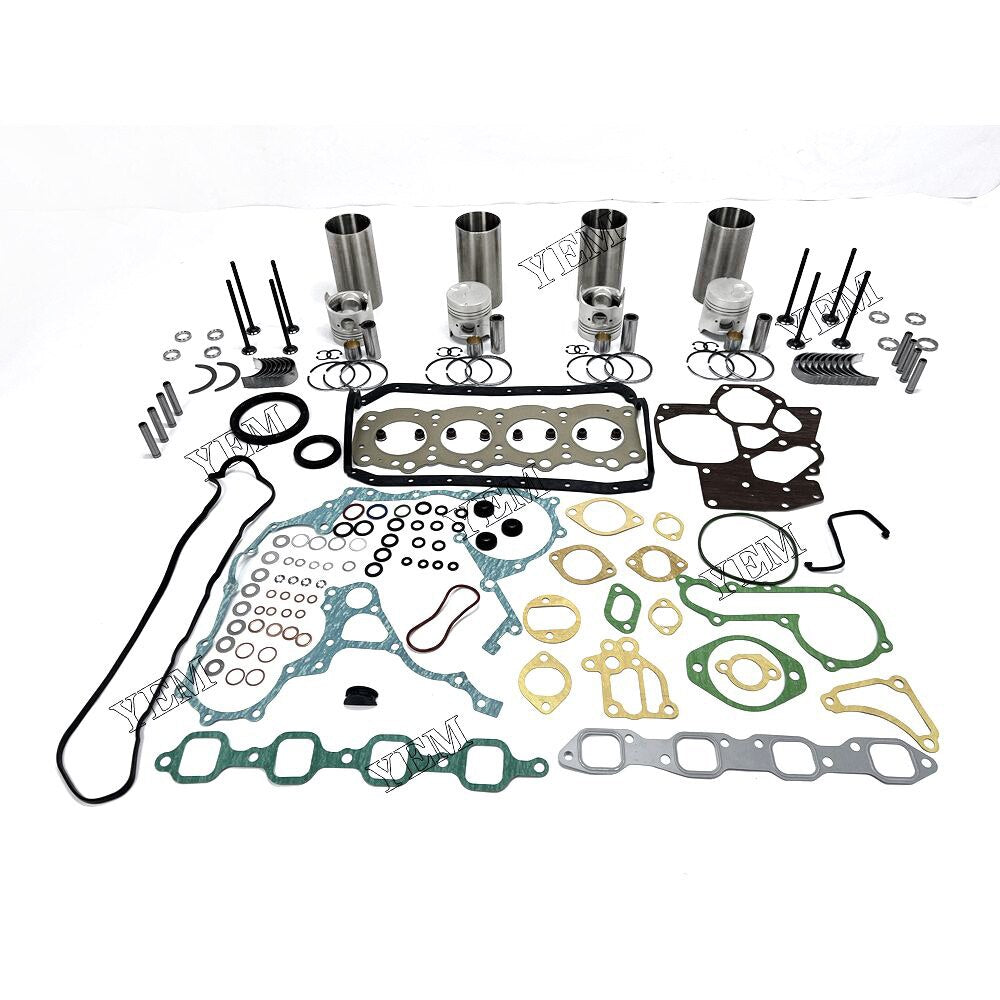 yemparts 4FE1 Overhaul Rebuild Kit With Gasket Set Bearing&Valve Train For Isuzu Diesel Engine FOR ISUZU