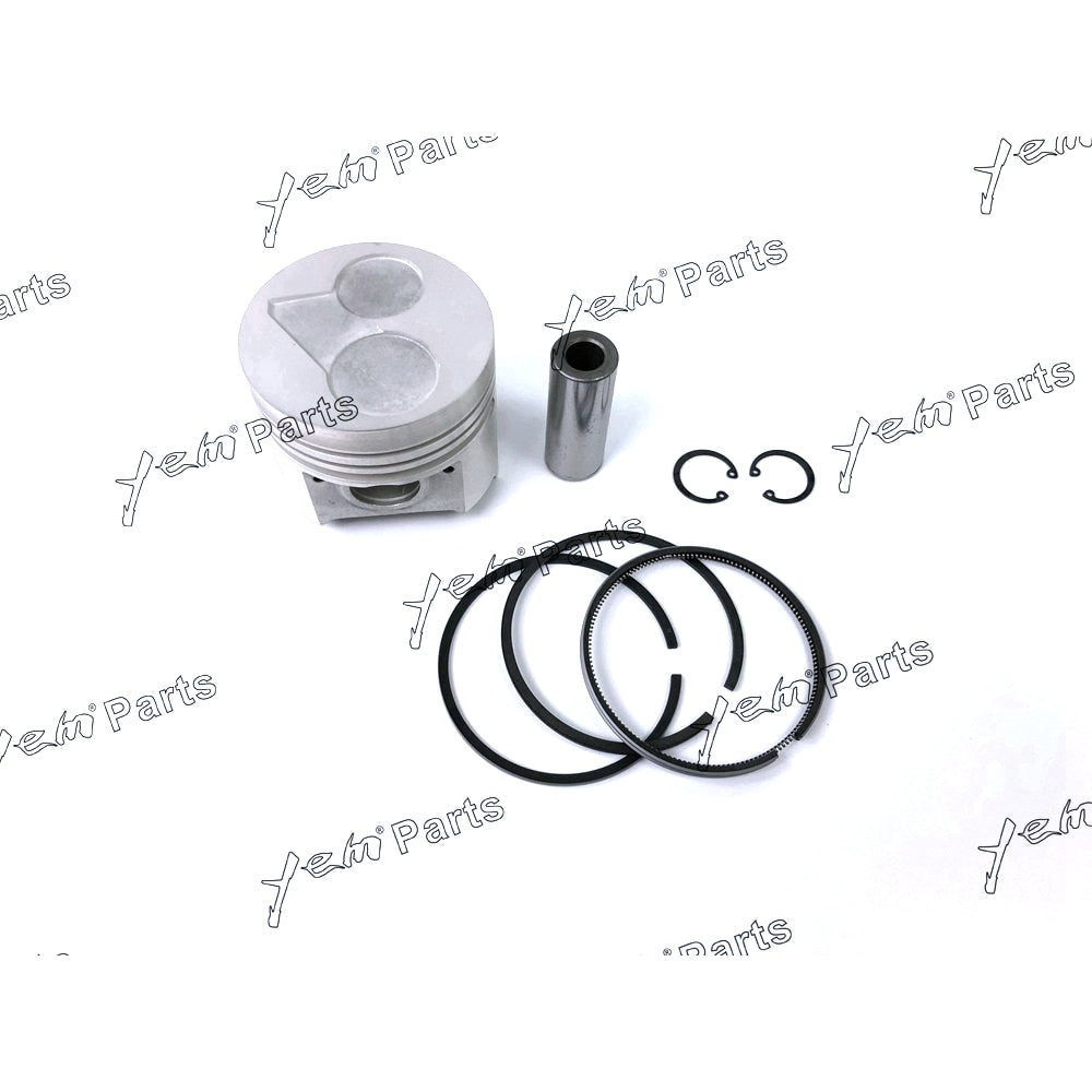 YEM Engine Parts Piston + Ring Kit 87mm STD For Kubota V2203-DI Engine Parts For Kubota