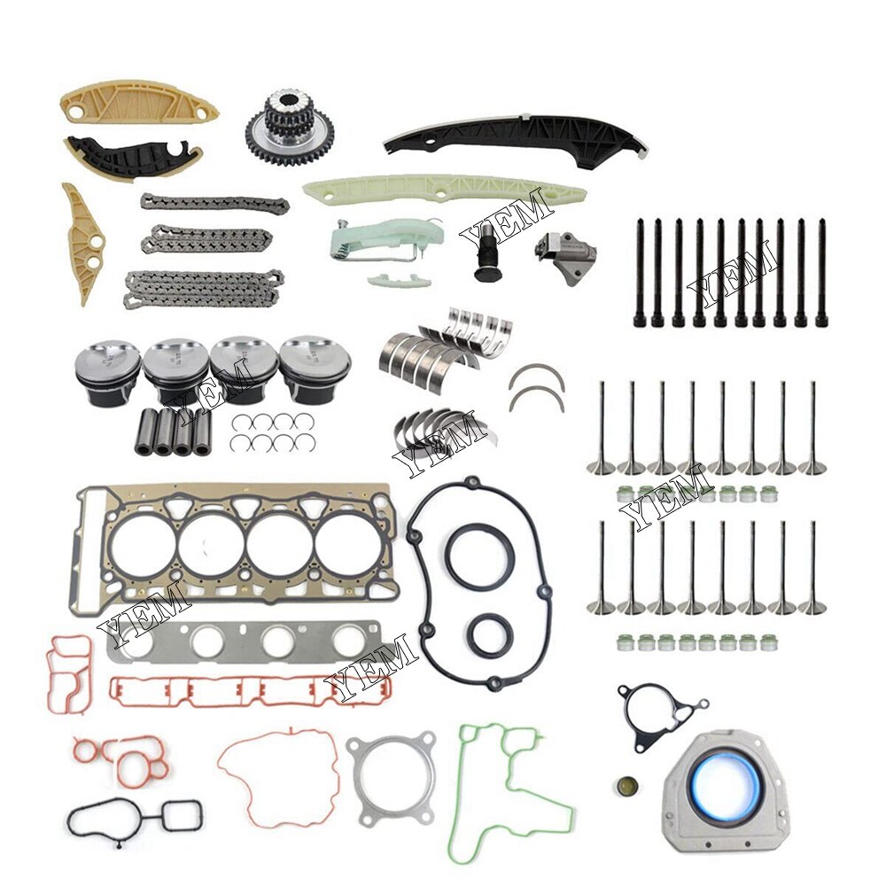 YEM Engine Parts Engine Overhaul Rebuild Kit For VW GTI Audi A4 2.0T CDN CCZ CCTA 21mm Pin EA888 For Other