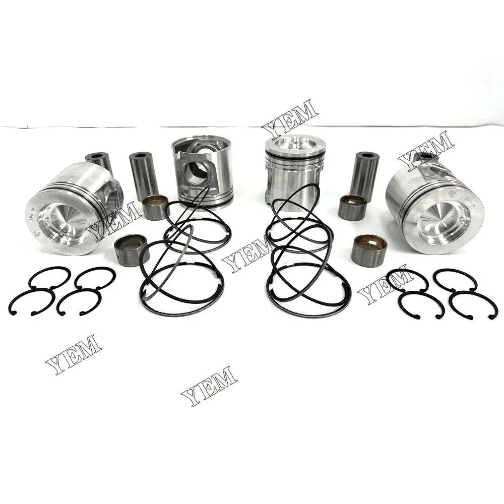 4X High performancePiston With Rings For Volvo D5A-T Engine YEMPARTS