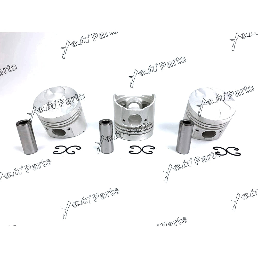 YEM Engine Parts Pistons Set For Kubota D905 STD x3 PCS Engine Parts For Kubota