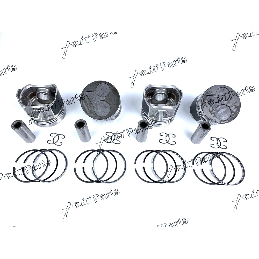 YEM Engine Parts Piston + Ring Kit 87mm STD For Kubota V2403-DI (1G924-2111,1G924-2105-3) Engine Parts For Kubota