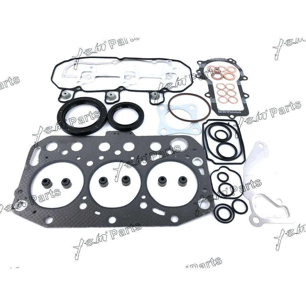 YEM Engine Parts 1 Set Of Full Gasket Kit Set For 3TNV70 Yanmar Engine W Cylinder Head Gasket For Yanmar